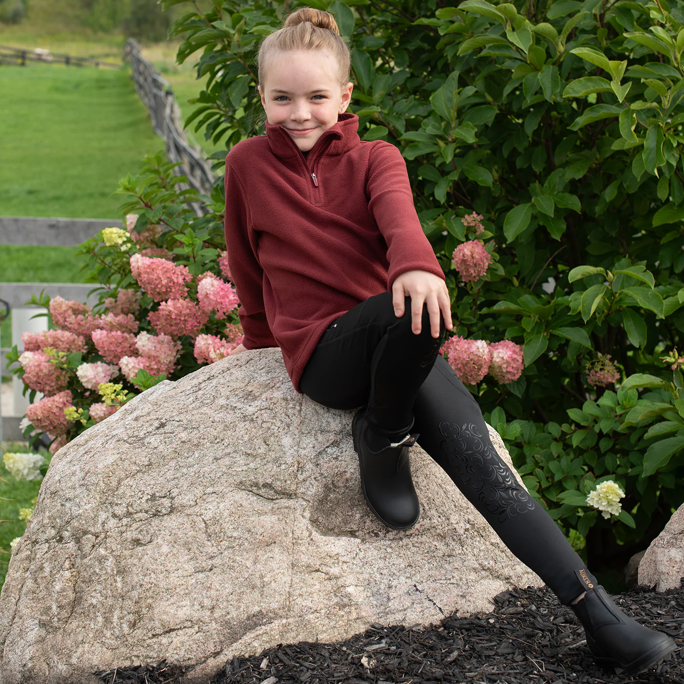 Aerion Rowan Fleece Quarter Zip Sweatshirt - Kids' - Image 2