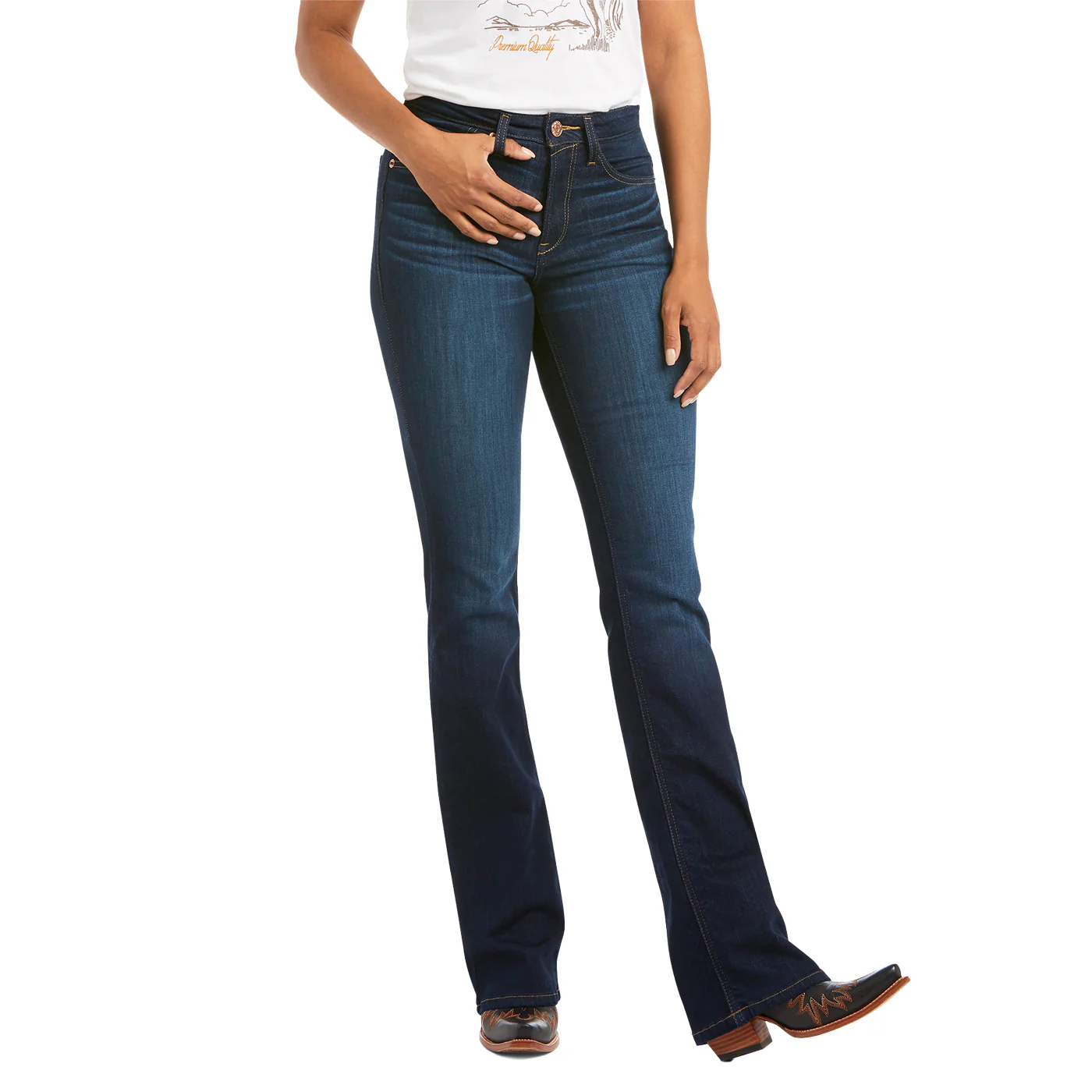 Ariat Ballary High Rise Boot Cut Jean