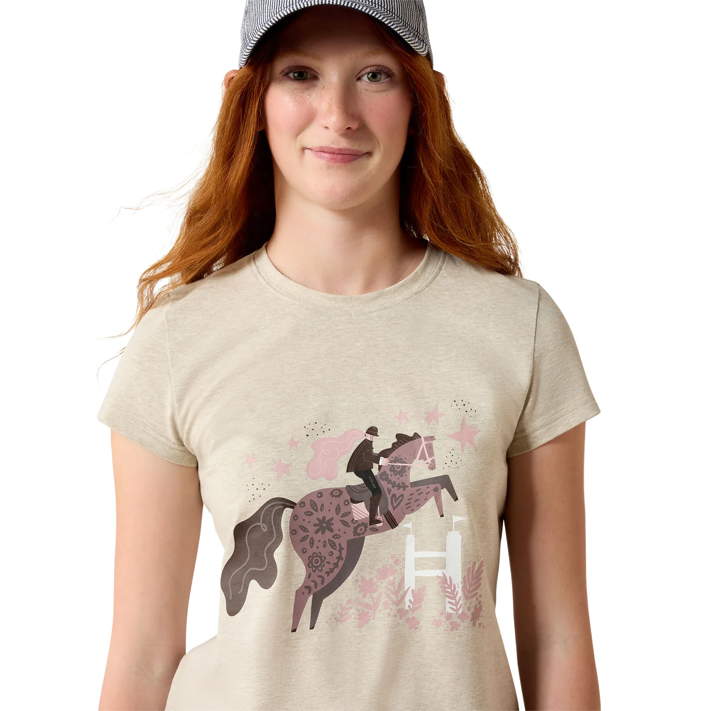 Ariat Floral Leap Tee - Kids' - Image 3