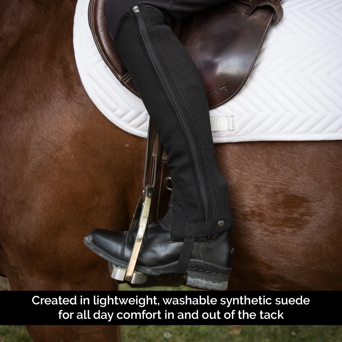 Auken FitMe Triumph Synthetic Half Chaps - Image 3