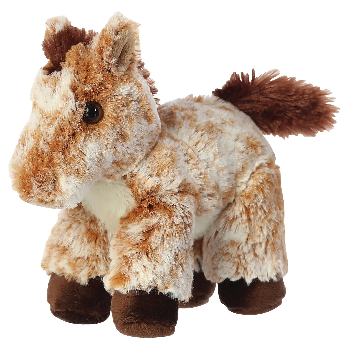 Aurora Mini Flopsie Mocha Horse Plush 20 cm