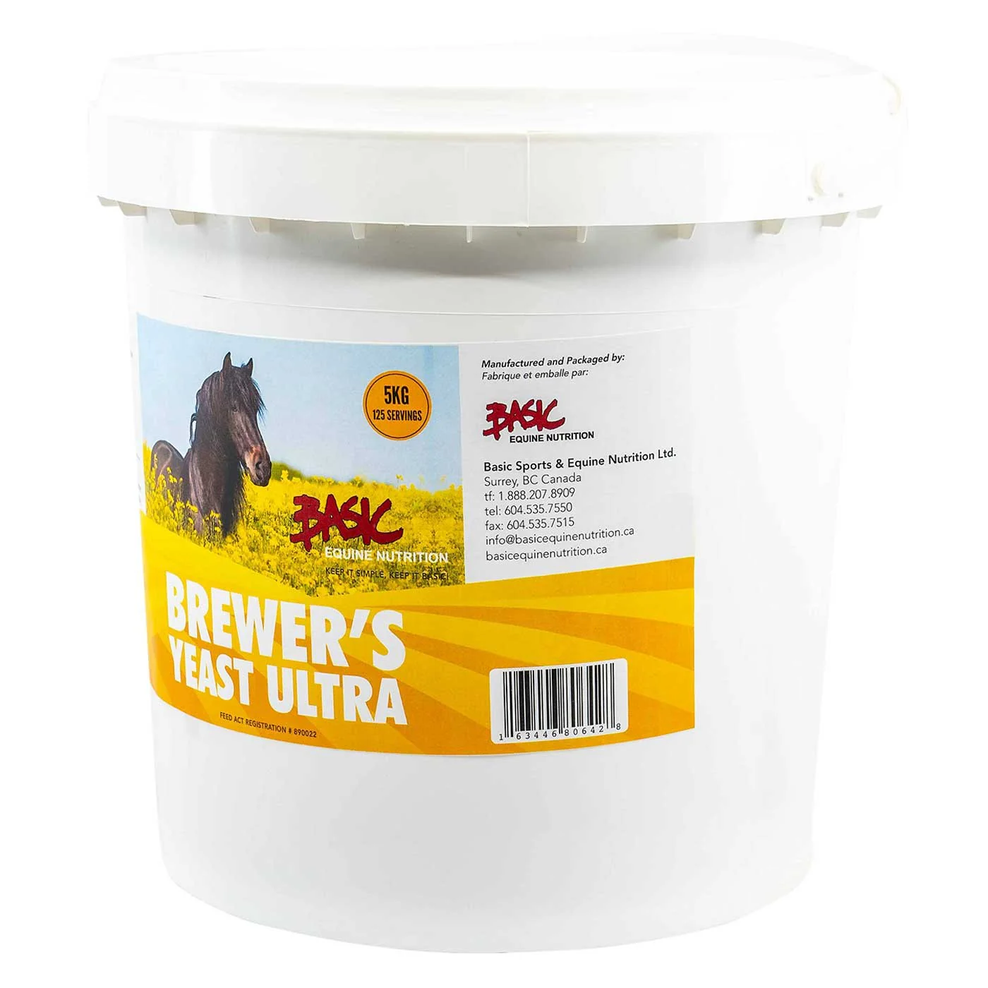 Basic Equine Nutrition Brewer's Yeast Ultra 1 kg - Image 2