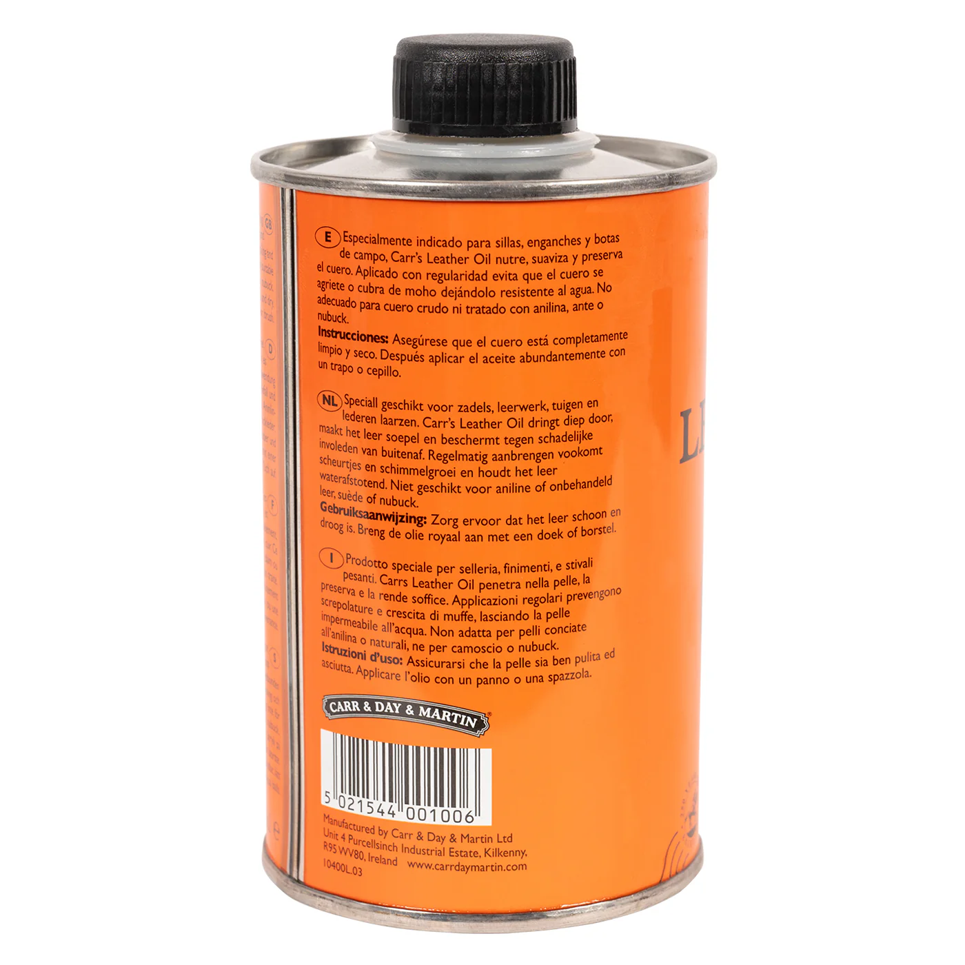 Carr & Day & Martin Carrs' Leather Oil 300 mL - Image 3