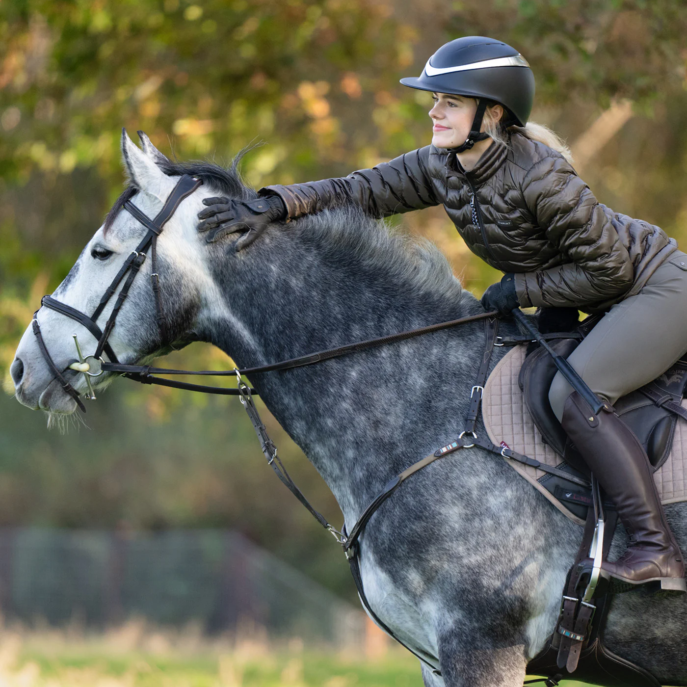 Charles Owen Halo Luxe Wide Brim MIPS Helmet - Image 3