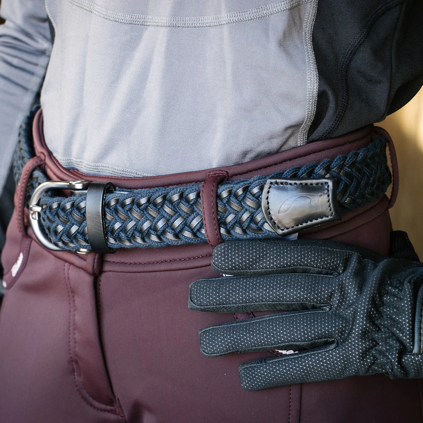 Cinto Braided Leather & Rope Belt - Image 8