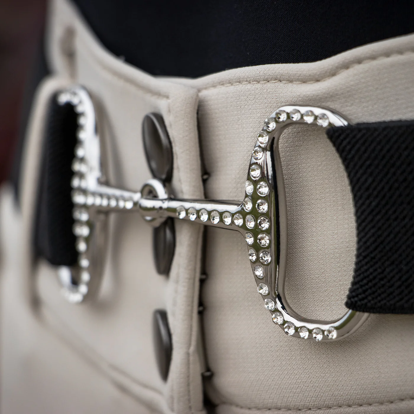 Cinto Crystal Diamante Bit Performance Stretch Belt - Image 8