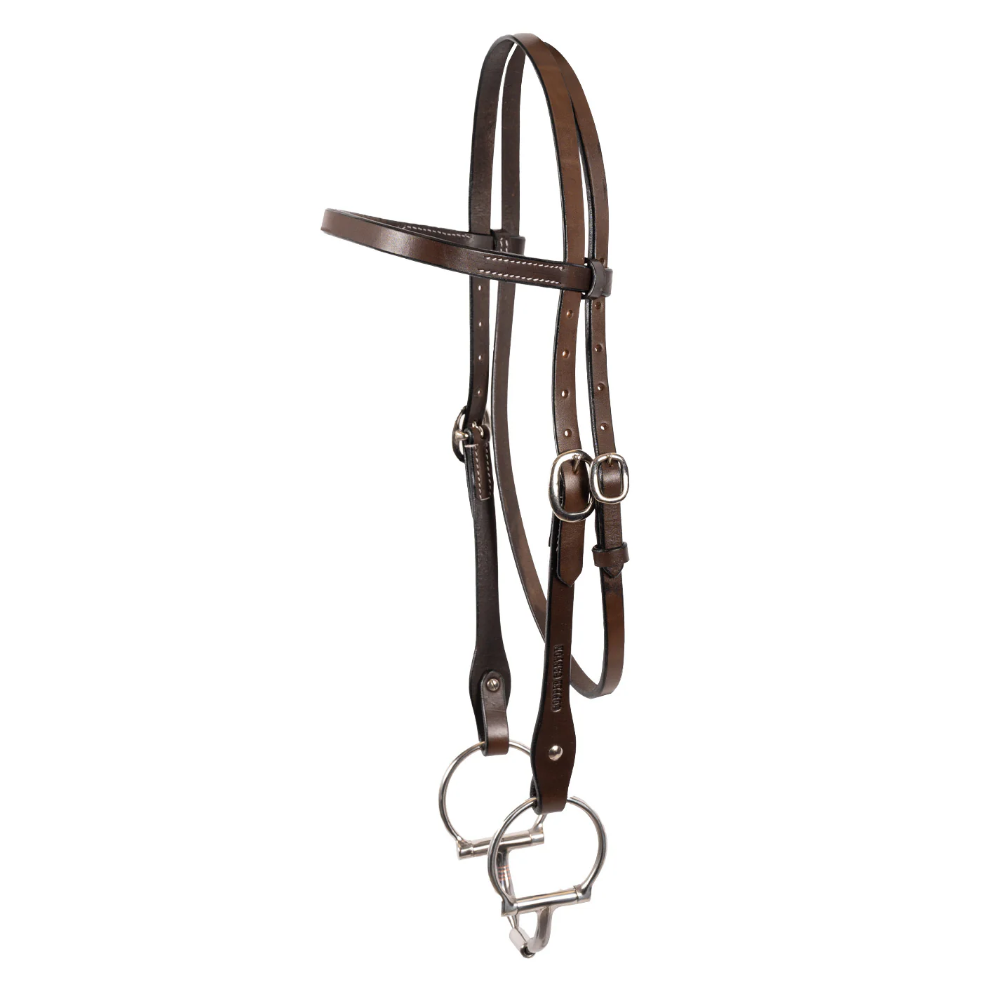 Copper Canyon Bridle Leather Browband Headstall