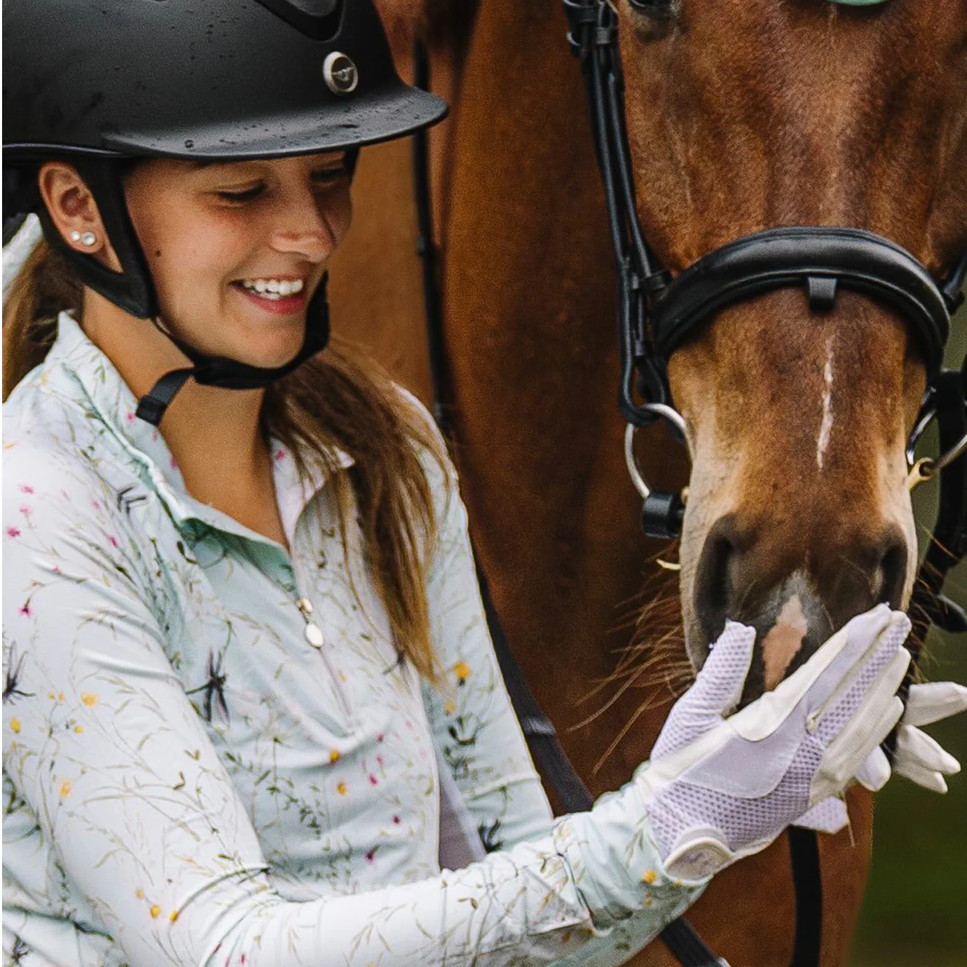 Dapplebay Quarter Zip Light Long Sleeve Riding Top - Image 2