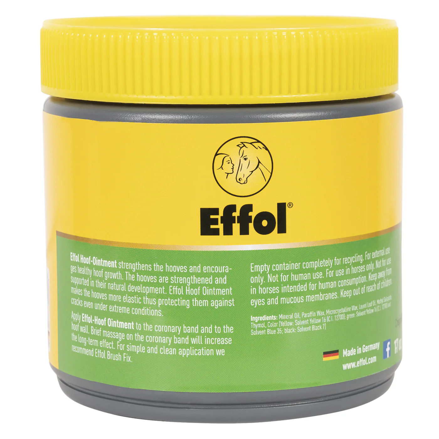 Effol Hoof-Ointment Yellow 500 mL - Image 2