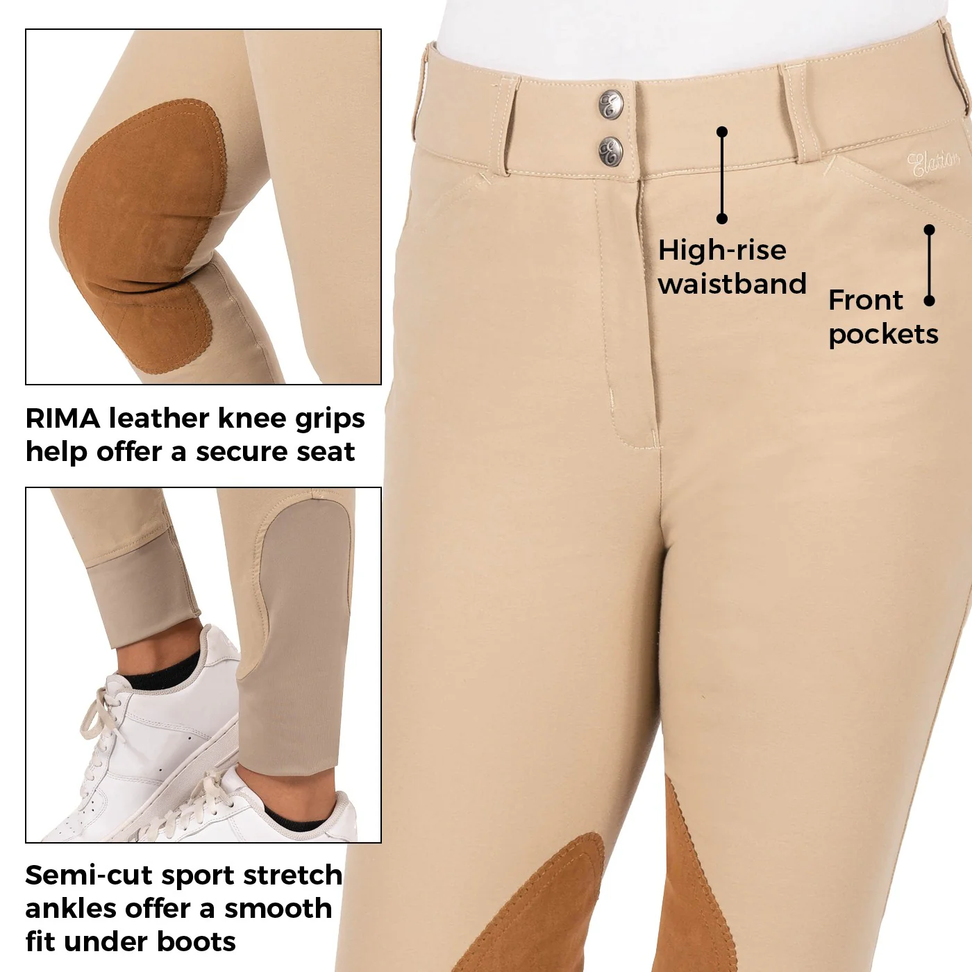 Elation Platinum Chelsea High Rise Breech - Image 9