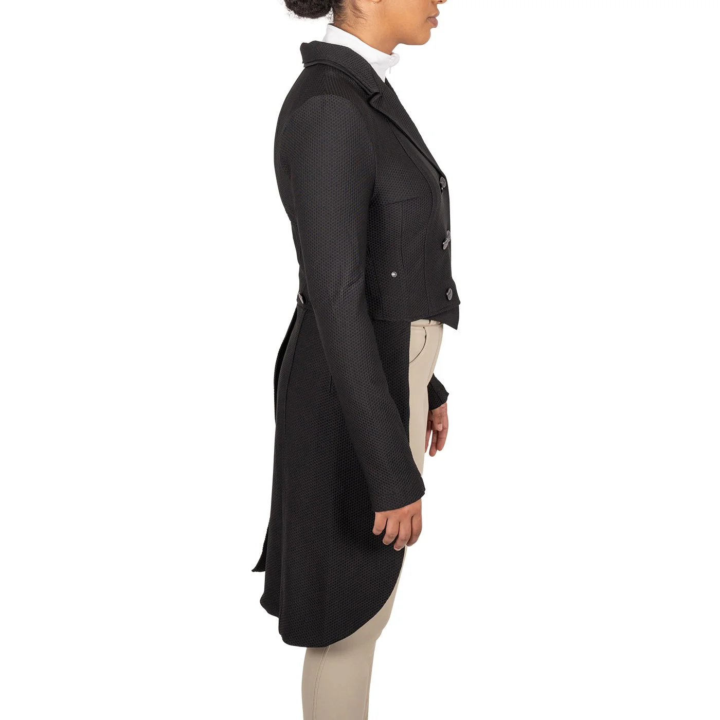 Elation Platinum Tosca Shadbelly Show Coat - Image 4