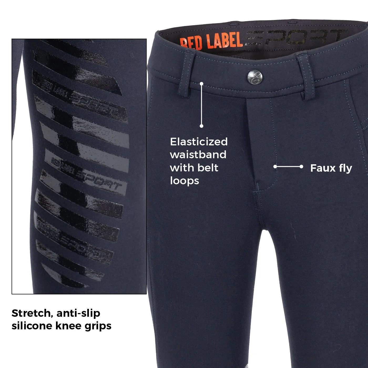 Elation Red Label Sport Pull-On Breech - Kids' - Image 5