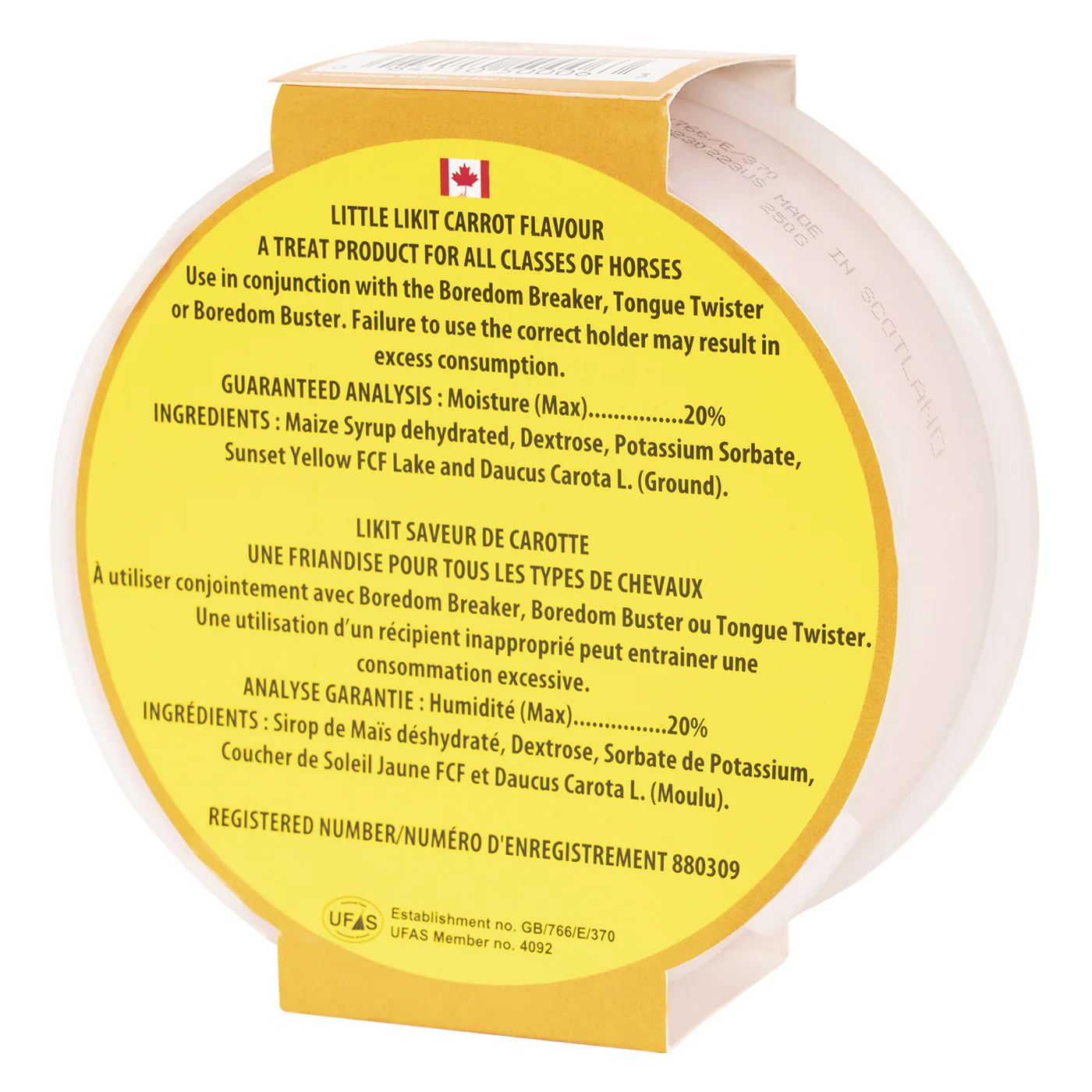 Little Likit Carrot Horse Treat 250 g - Image 2