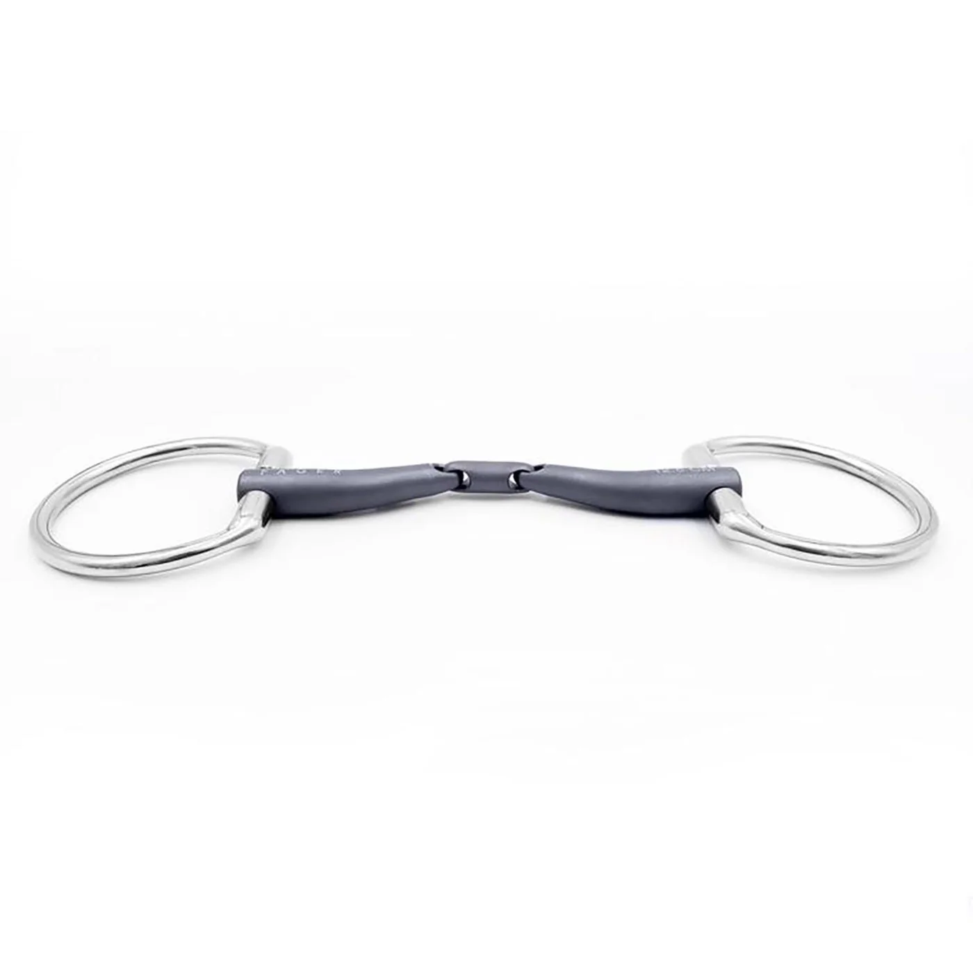 Fager Maria Titanium Low Port Double Jointed Eggbutt Bit - Image 2