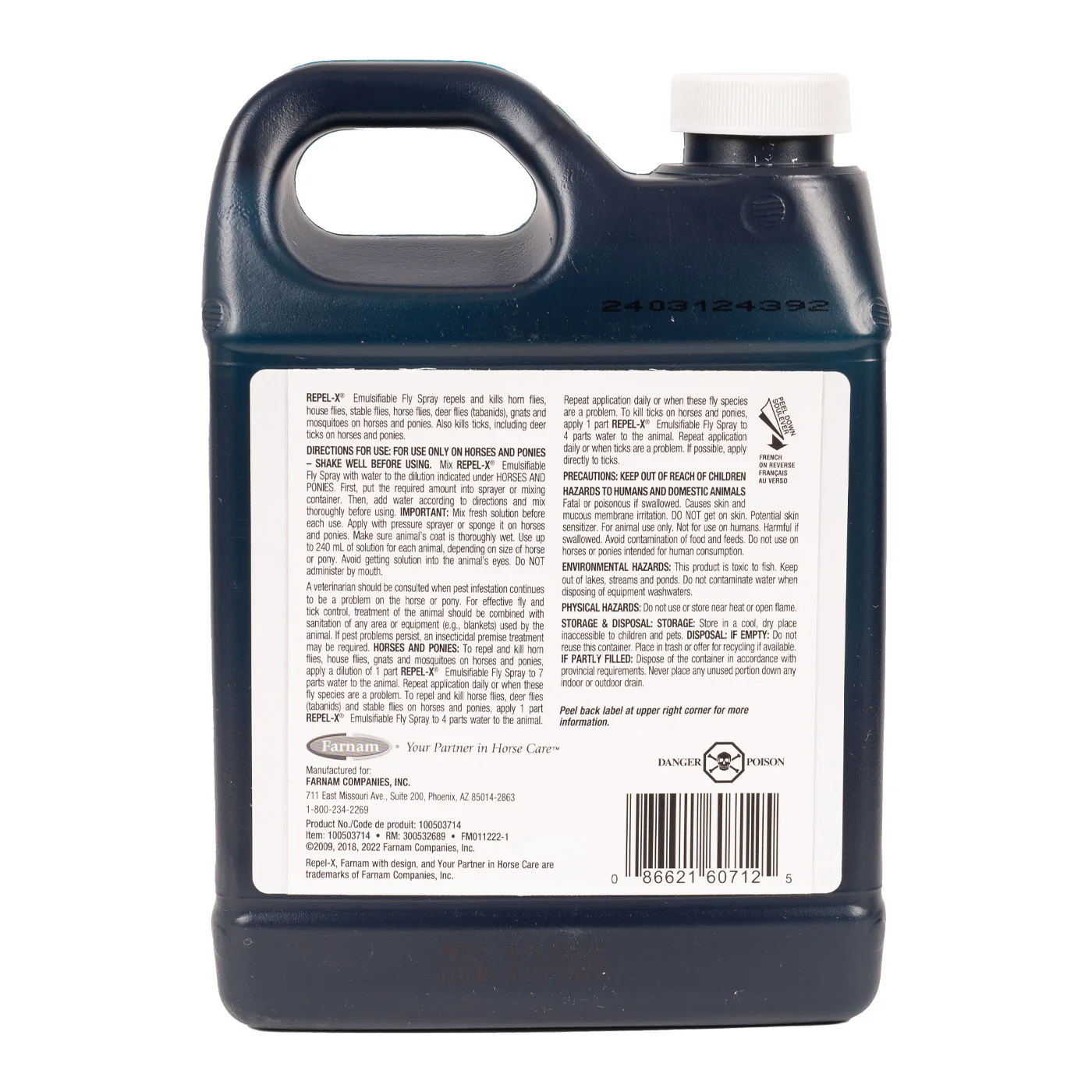 Farnam Repel-Xp Concentrate Fly Spray 946 mL - Image 2