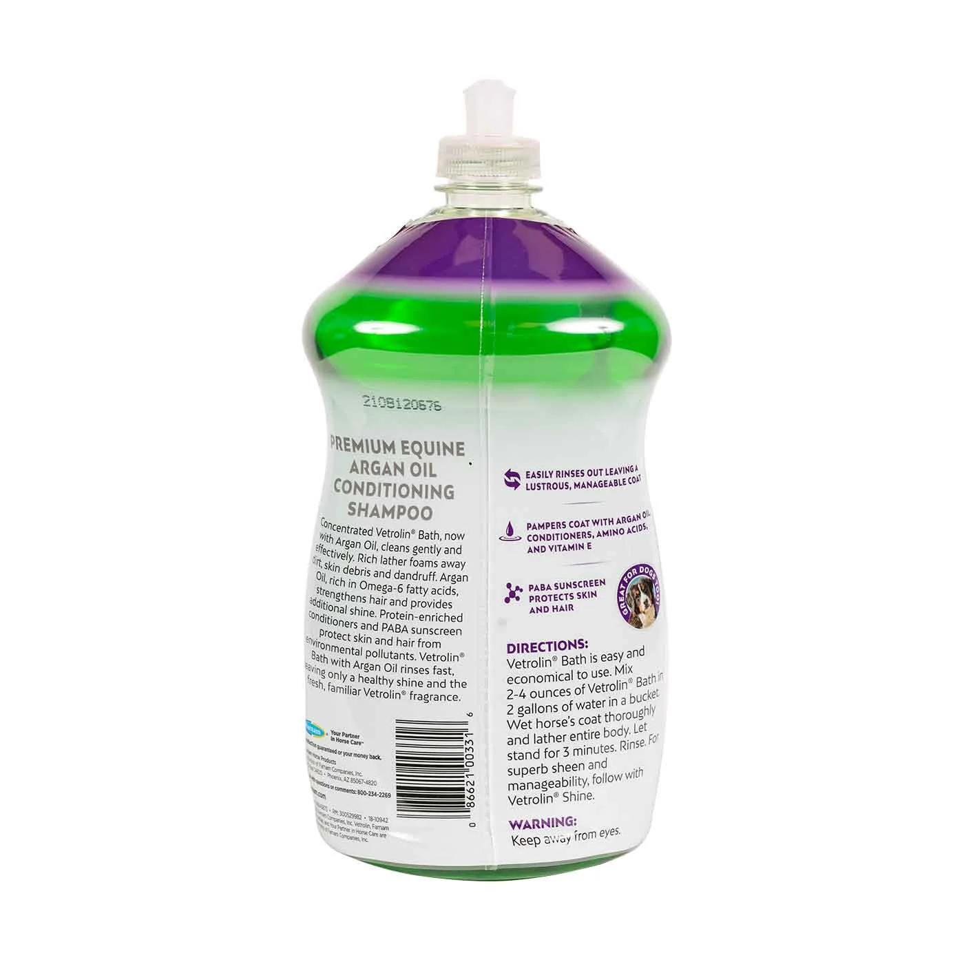Farnam Vetrolin Bath Shampoo 946 mL - Image 2