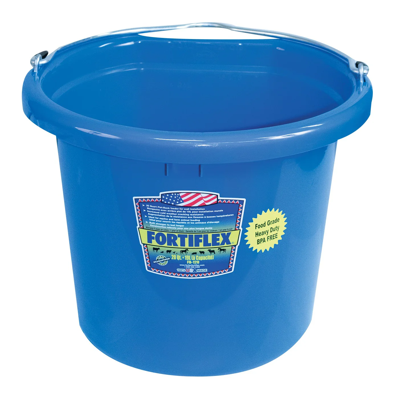 Fortiflex Flat Back Bucket 7.5 L - Image 2