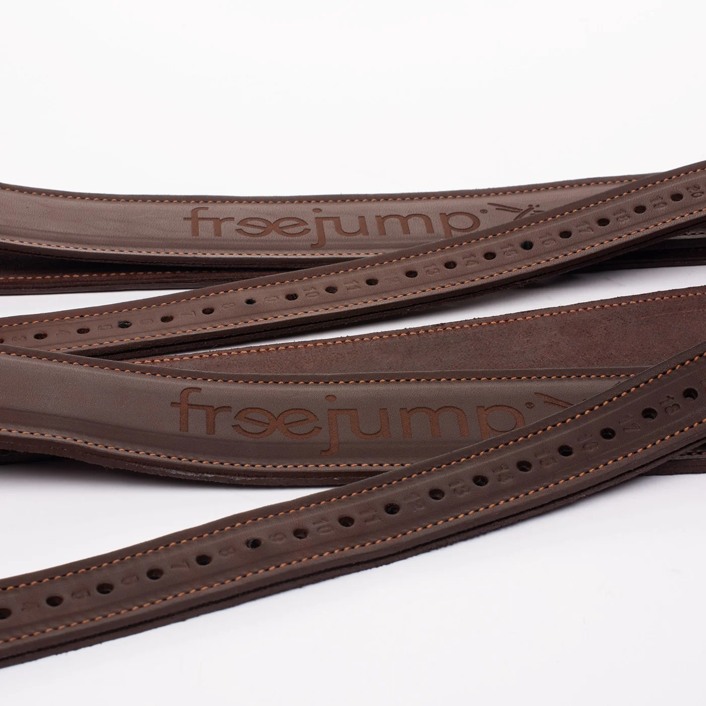 Freejump Classic Wide Stirrup Leathers - Image 4