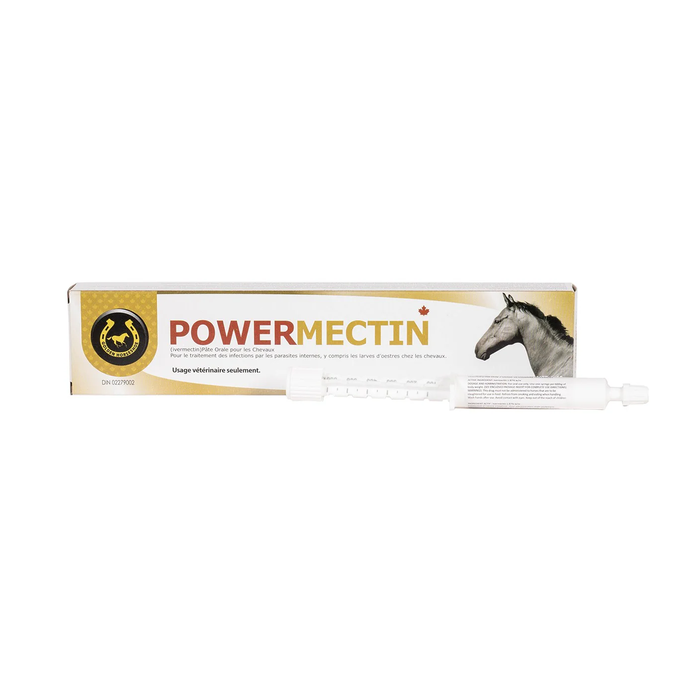 Golden Horseshoe Powermectin Dewormer 6.42 g - Image 2