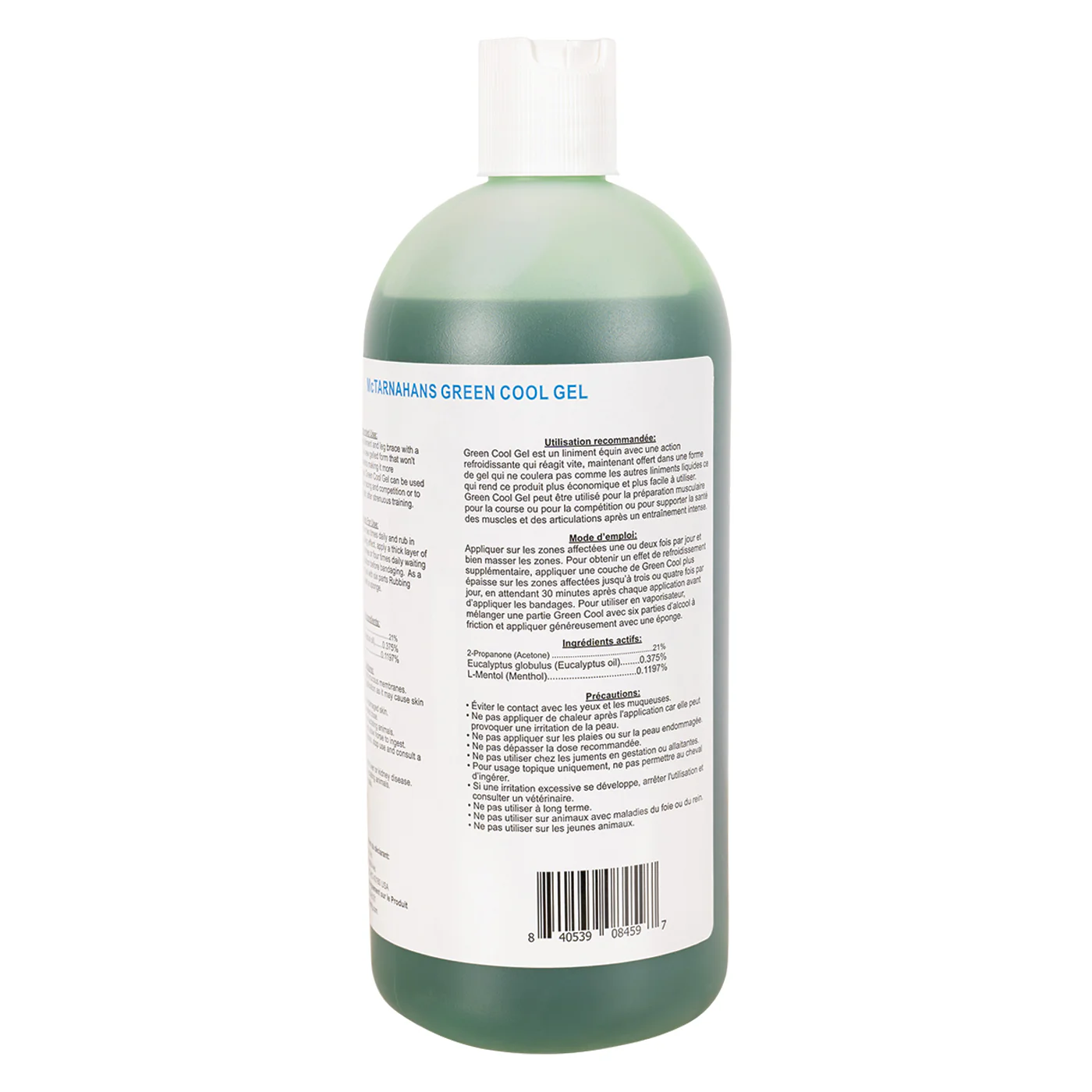 McTarnahans Green Cool Gel 946 mL - Image 3