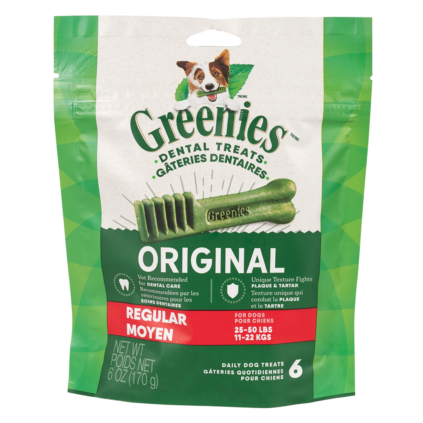 Greenies Mini Treat Pak Regular Dog Treats 170 g