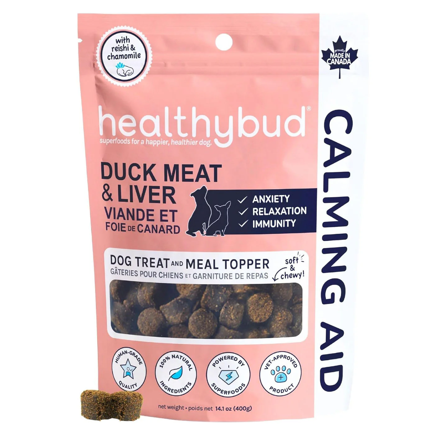 Healthybud Calming Aid Dog Supplement 400 g