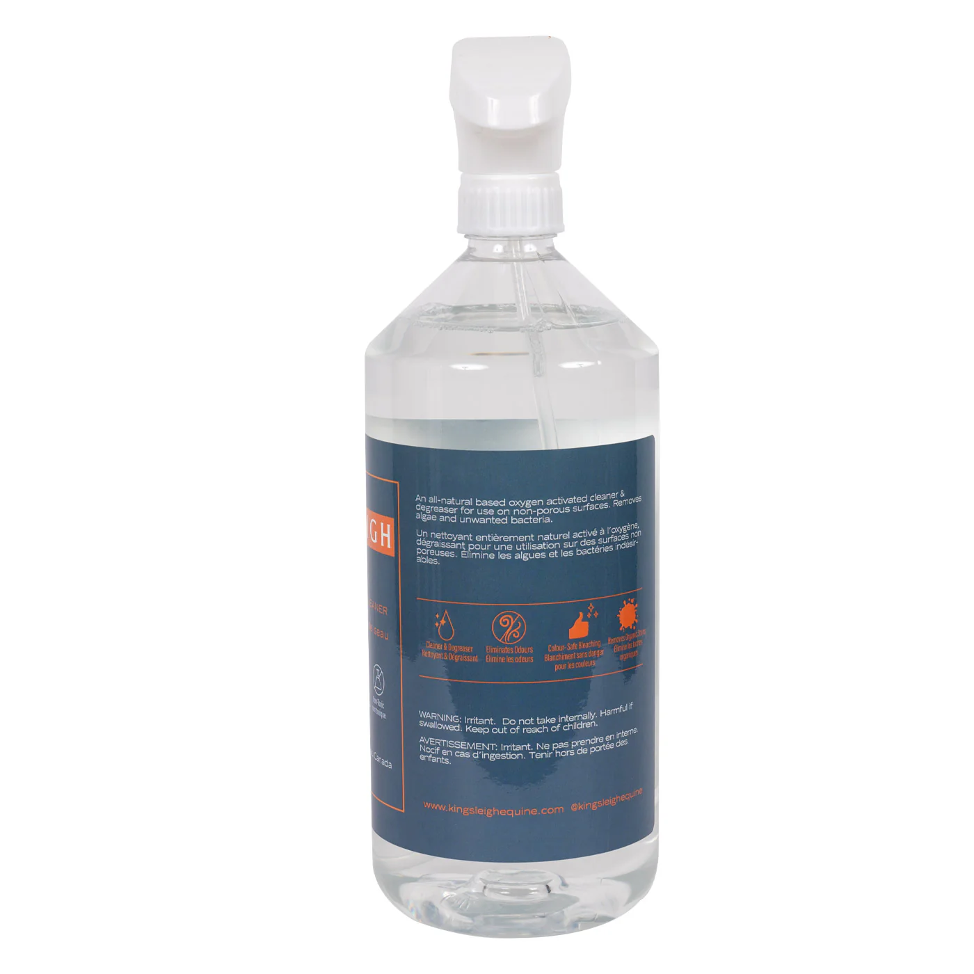 Kingsleigh Equine Trough & Bucket Cleaner W/ Sprayer 1 L - Image 2