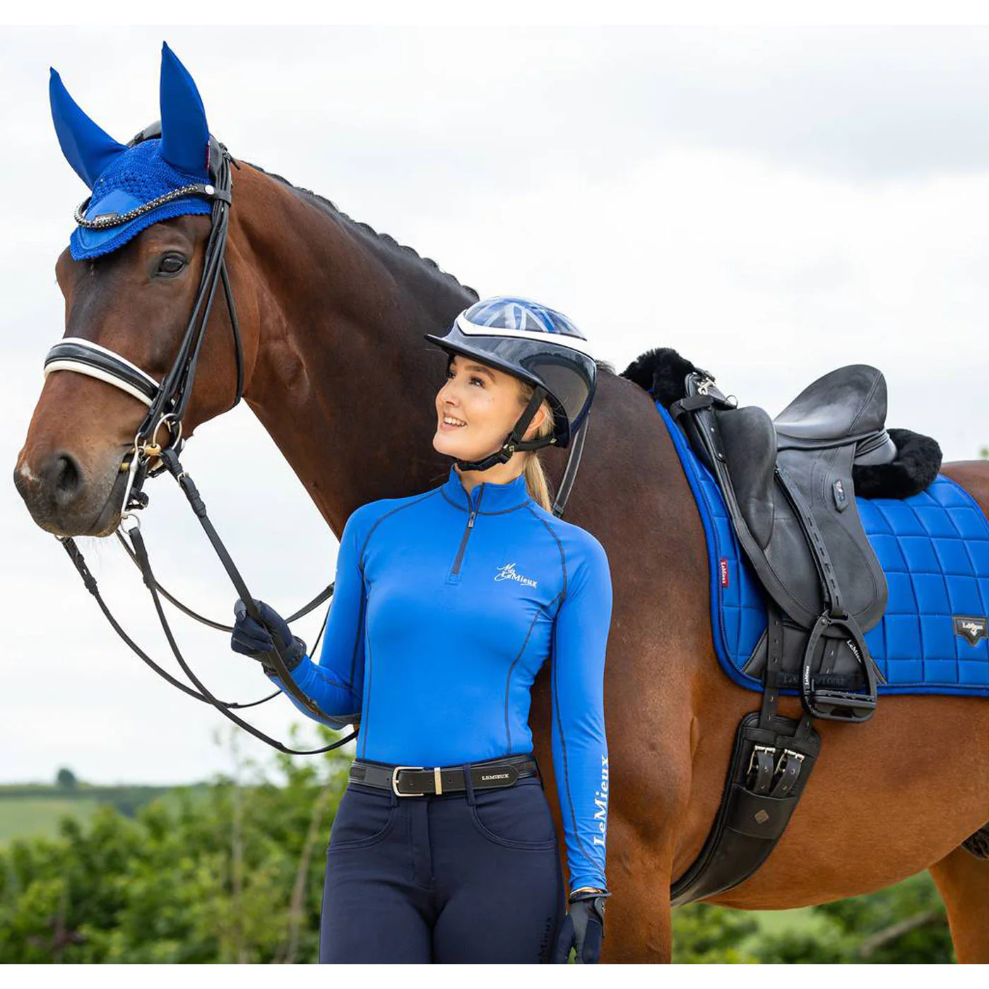 LeMieux Loire Classic Dressage Square Saddle Pad - Image 12