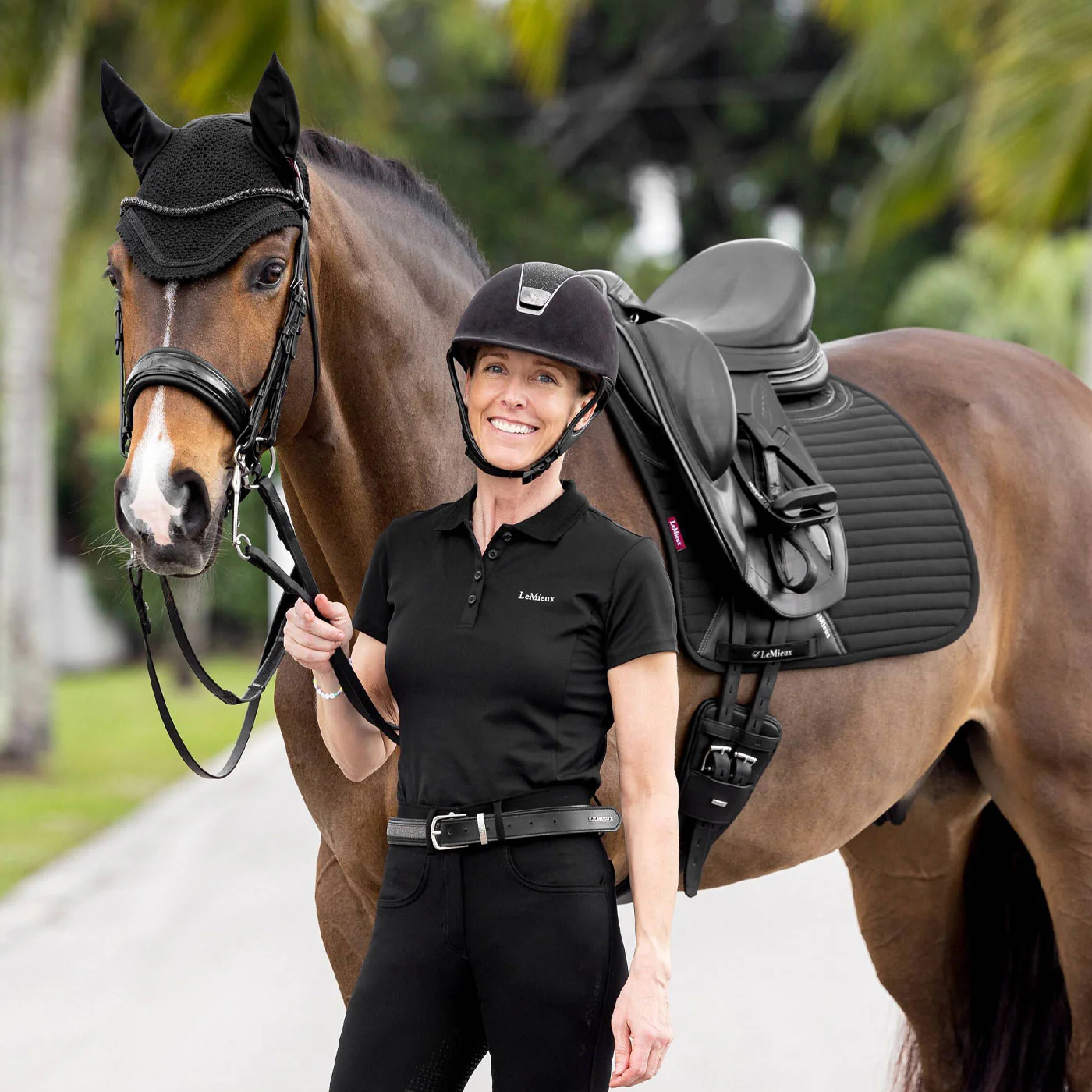 LeMieux Softshell Anti-Slip Dressage Saddle Pad - Image 2
