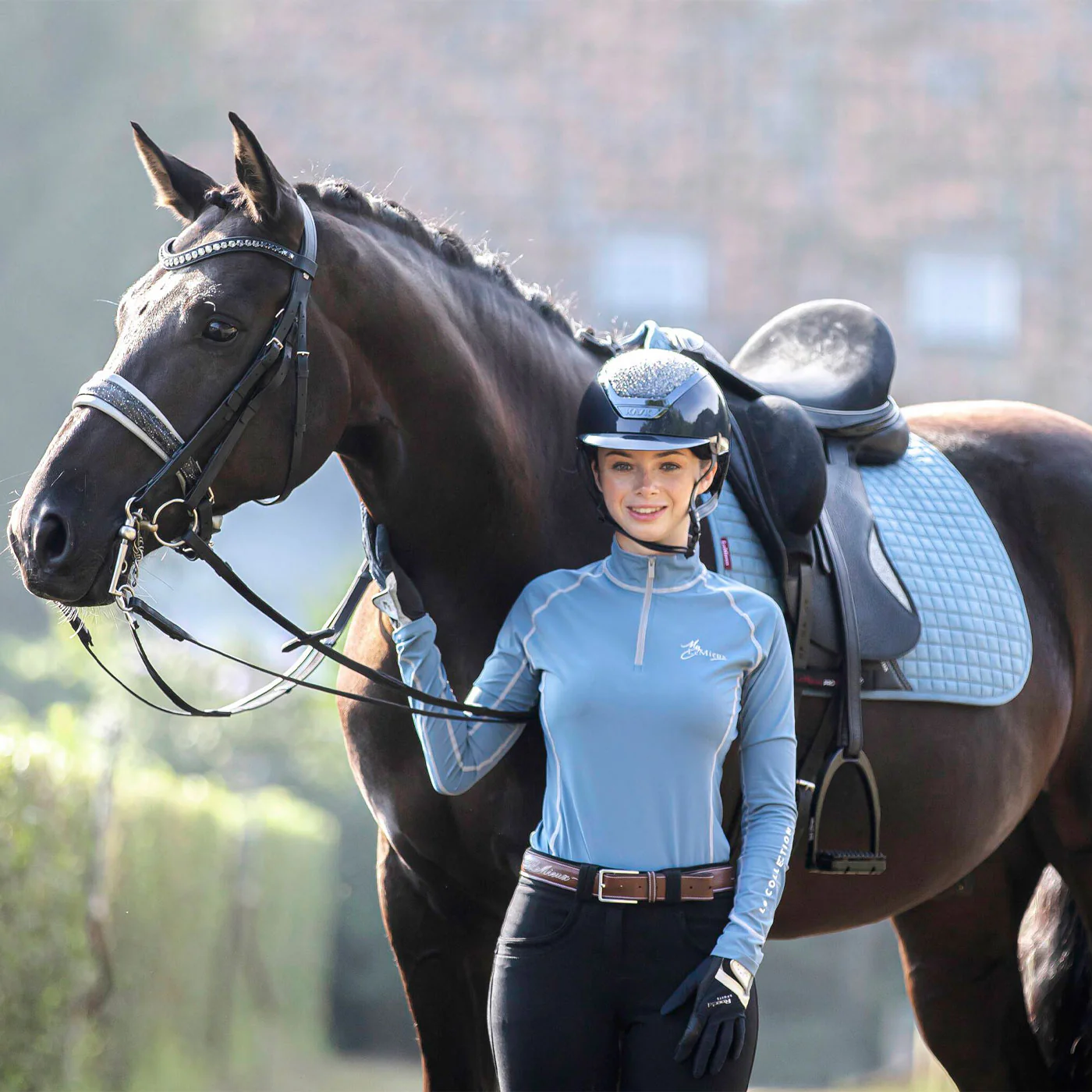 LeMieux Suede Dressage Square Saddle Pad - Image 11