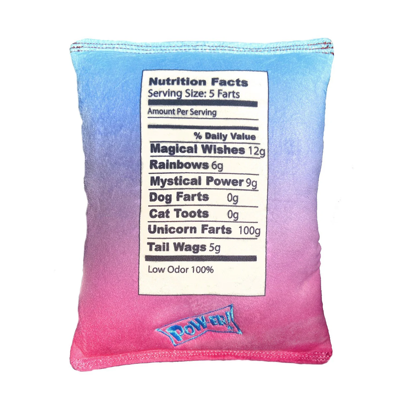 Lulubelles Power Plush Unicorn Farts Dog Toy - Image 2