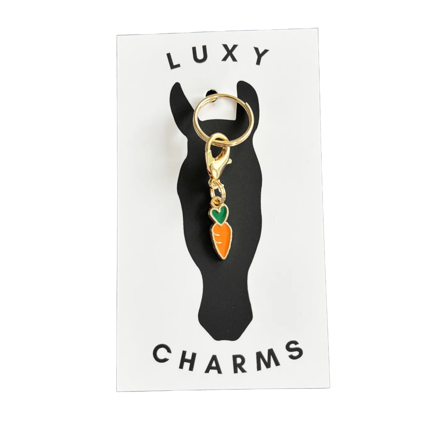 Luxy Charms Carrot Tack Charm
