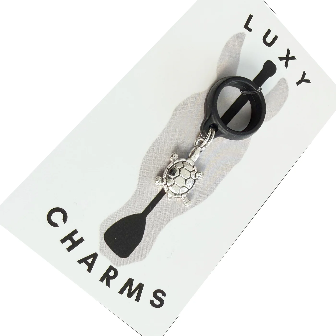 Luxy Charms Silver Turtle Crop Charm 2.0