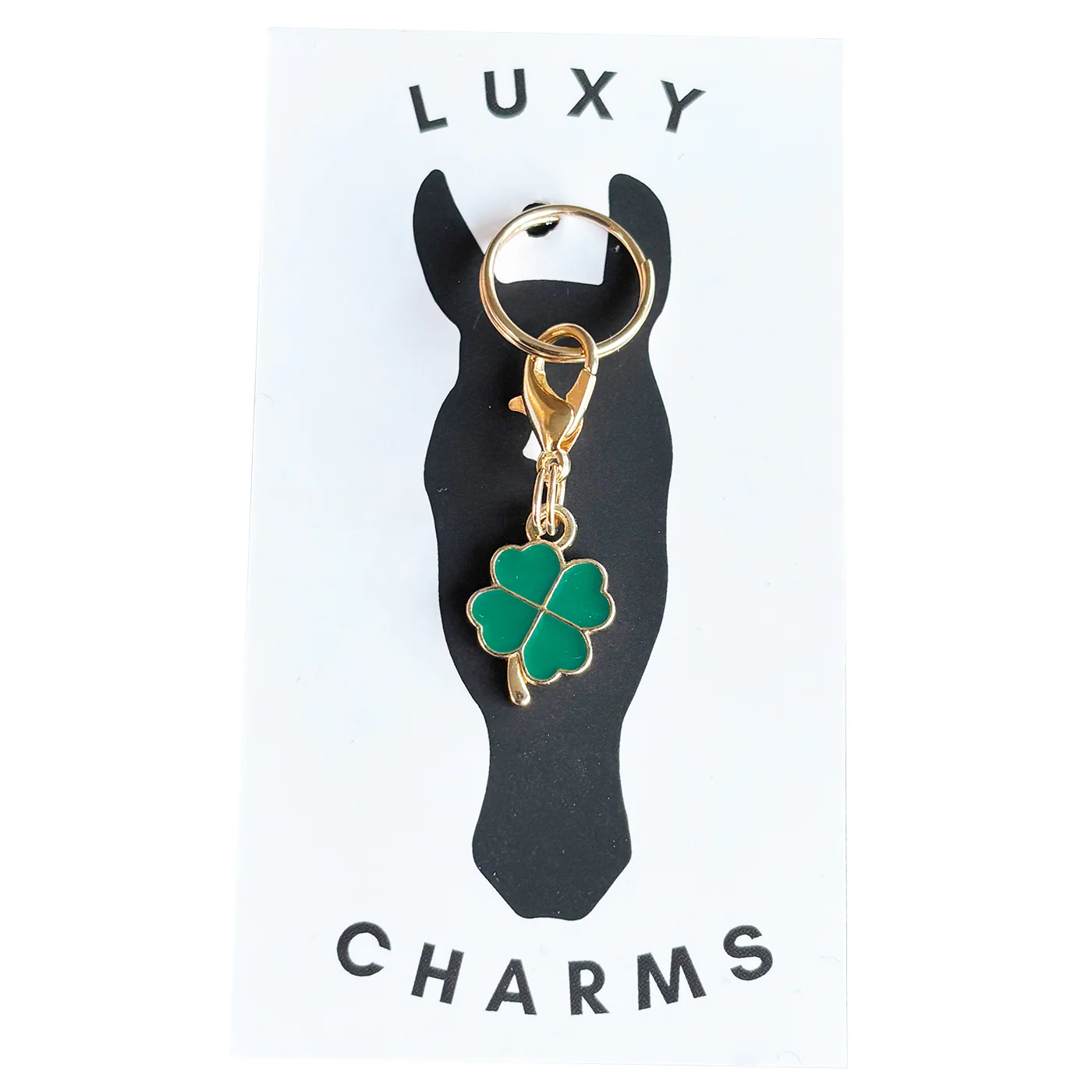 Luxy Charms Four Leaf Clover Tack Charm
