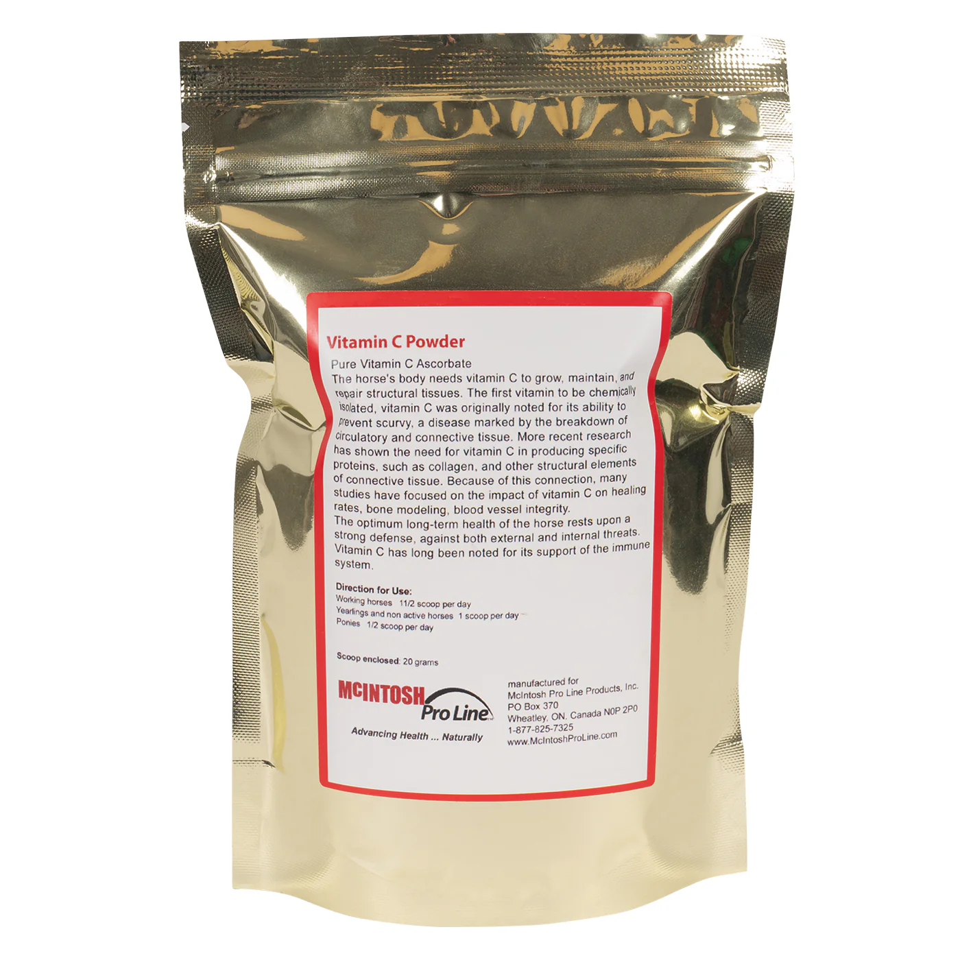 McIntosh Pro Line Vitamin C Powder 500 g - Image 2