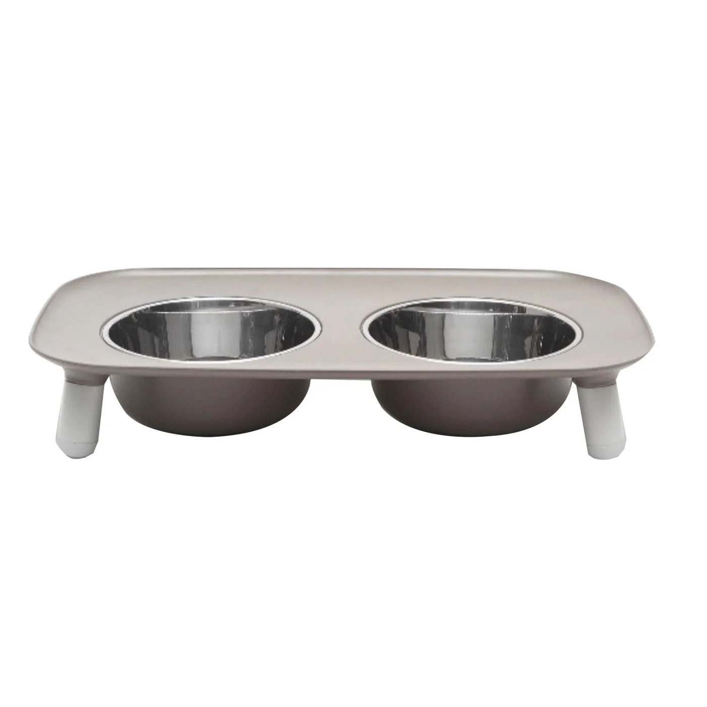 Messy Mutts Elevated Double Feeder Adjustable Height Dog Bowl - Image 2