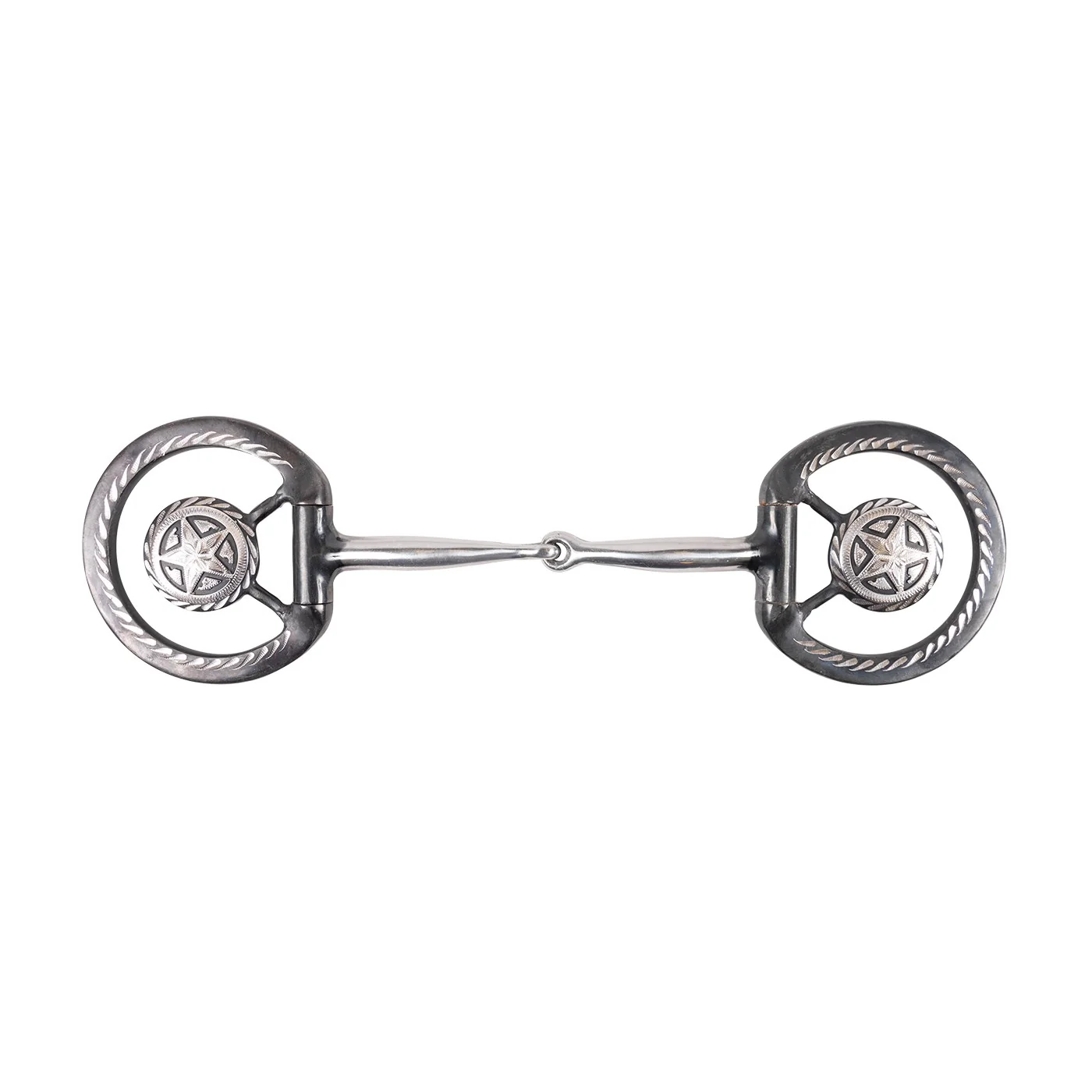 Metalab Antique Offset Dee Ring Bit W/ Concho