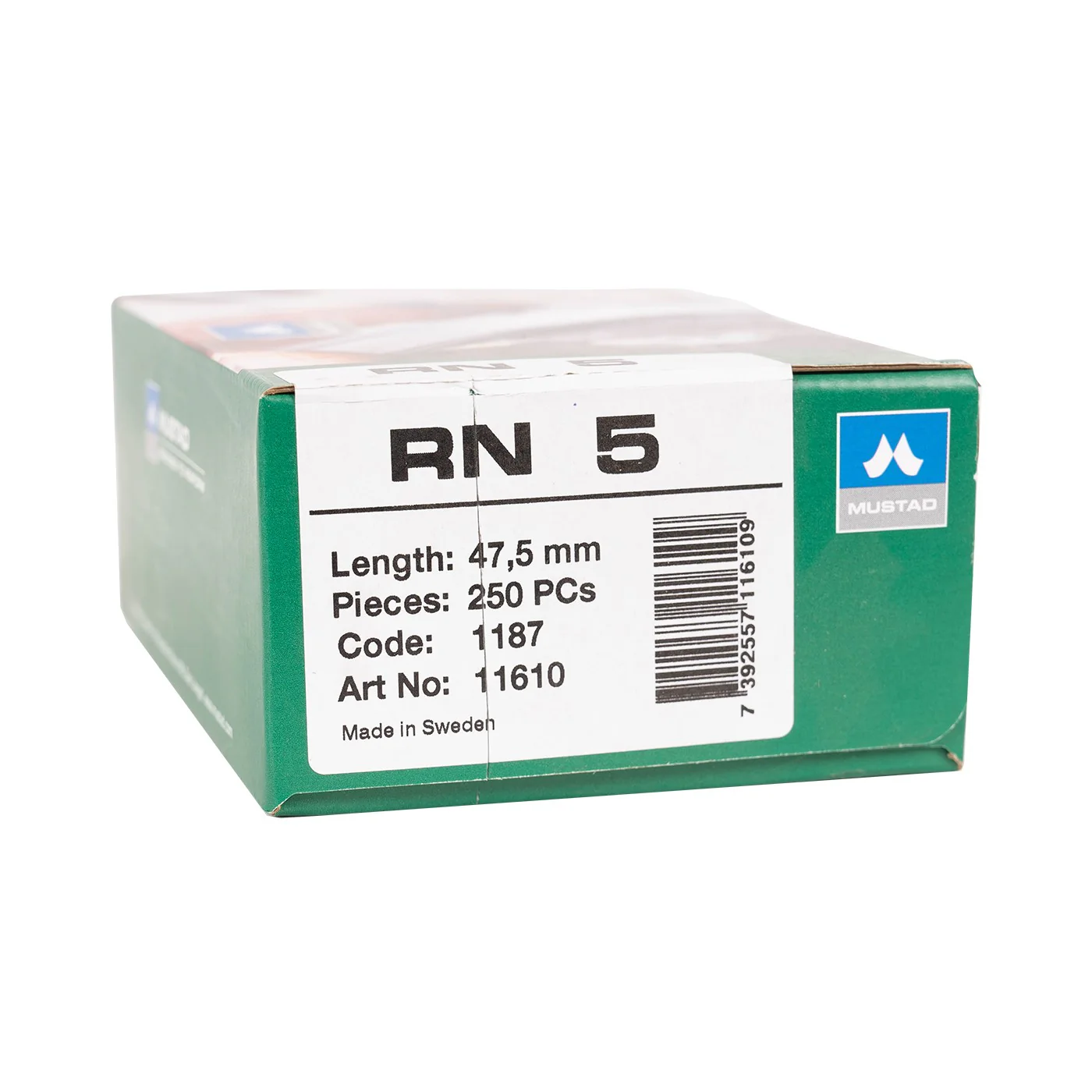 Mustad Horseshoe Race Nail 5 - Box of 250 - Image 2