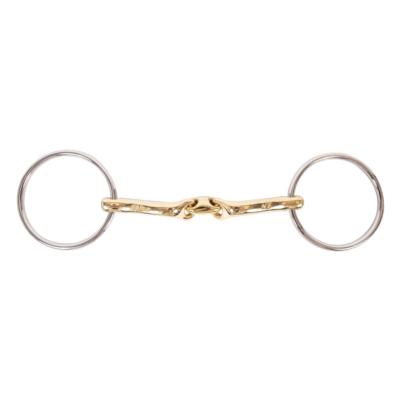 Neue Schule Loose Ring Verbindend Snaffle Bit 12 mm