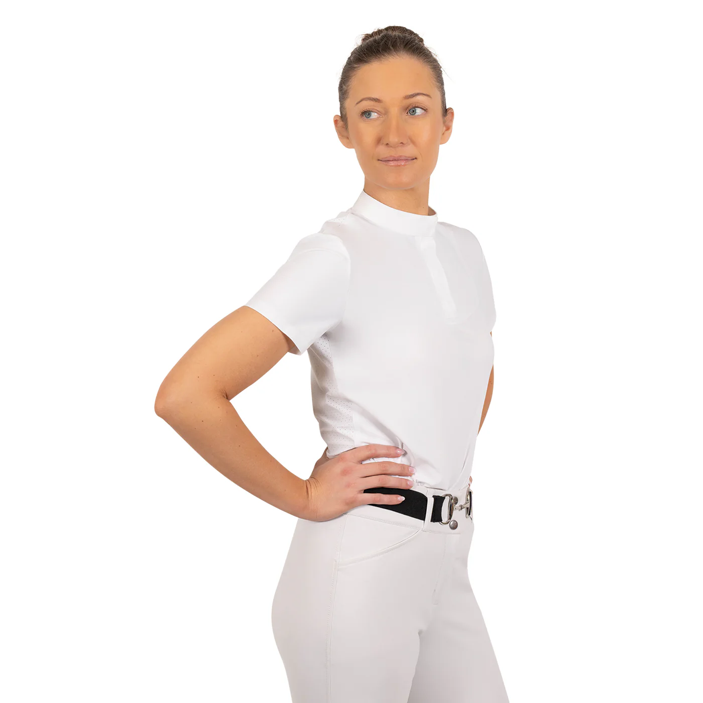 Nikara Bellarosa Seamless Short Sleeve Show Shirt - Image 5