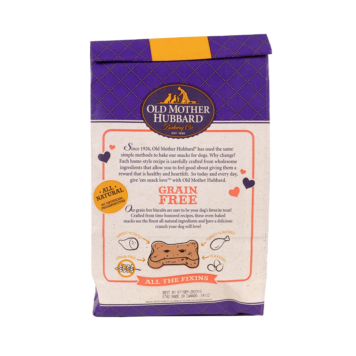 Old Mother Hubbard All The Fixings Grain Free Mini Dog Biscuits - Image 3