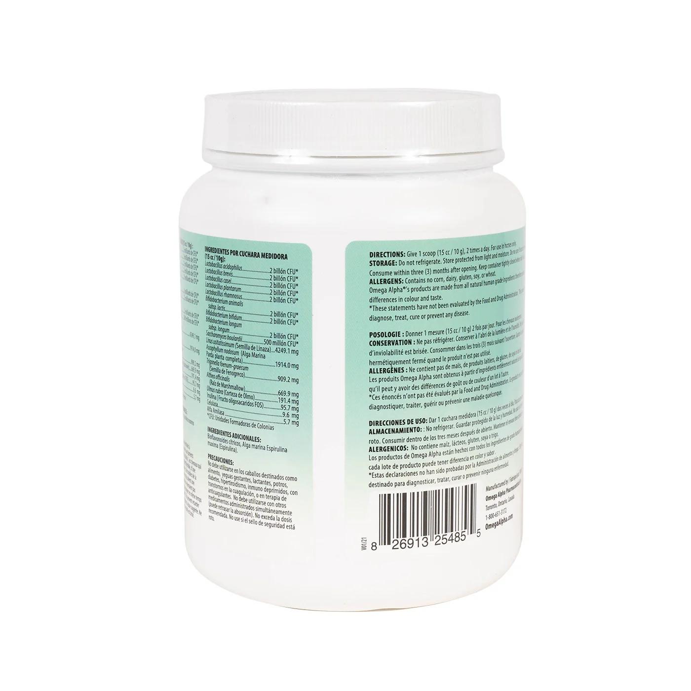 Omega Alpha Biotic 8 Plus 500 g - Image 3