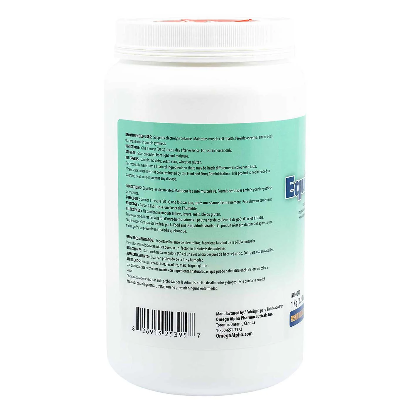 Omega Alpha Equisel-Lyte 1 kg - Image 3