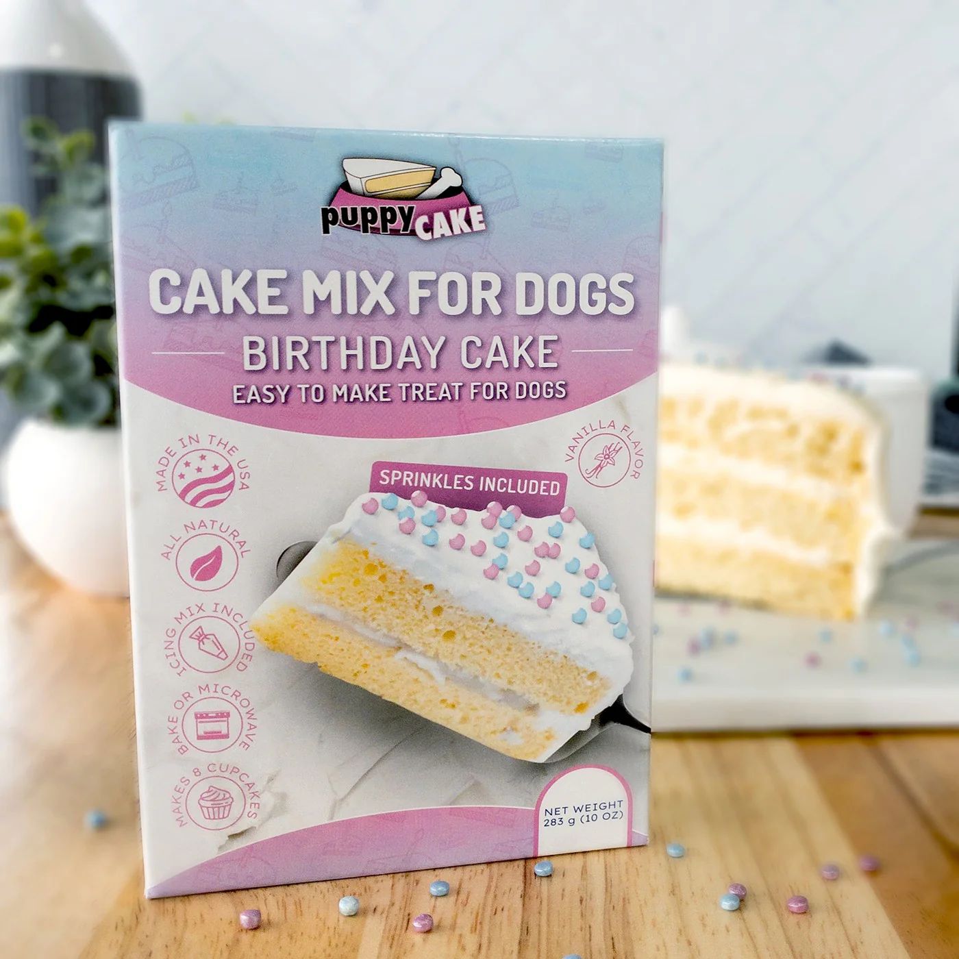 Puppy Cake Birthday Cake Mix 283 g - Image 3