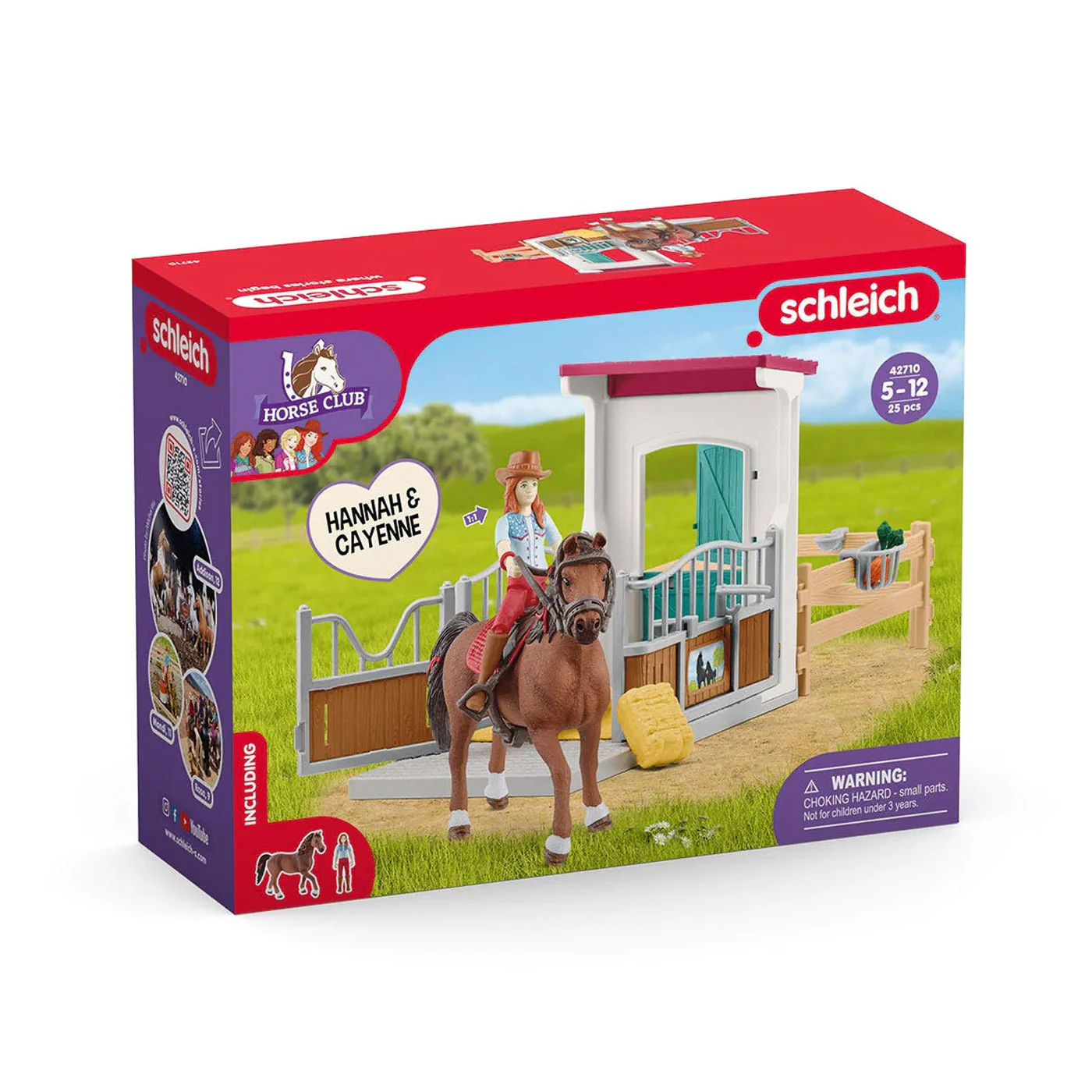 Schleich Horse Club Horse Box W/ Hannah & Cayenne - Image 3