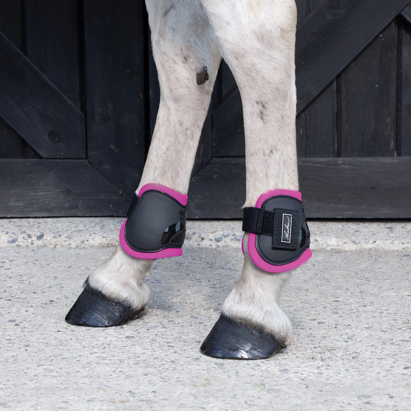Shedrow Fetlock Boots W/ Coloured Lining - Image 8