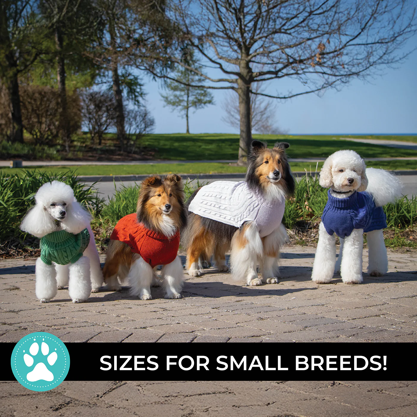 Shedrow K9 Brentwood Cable Knit Dog Sweater - Image 31