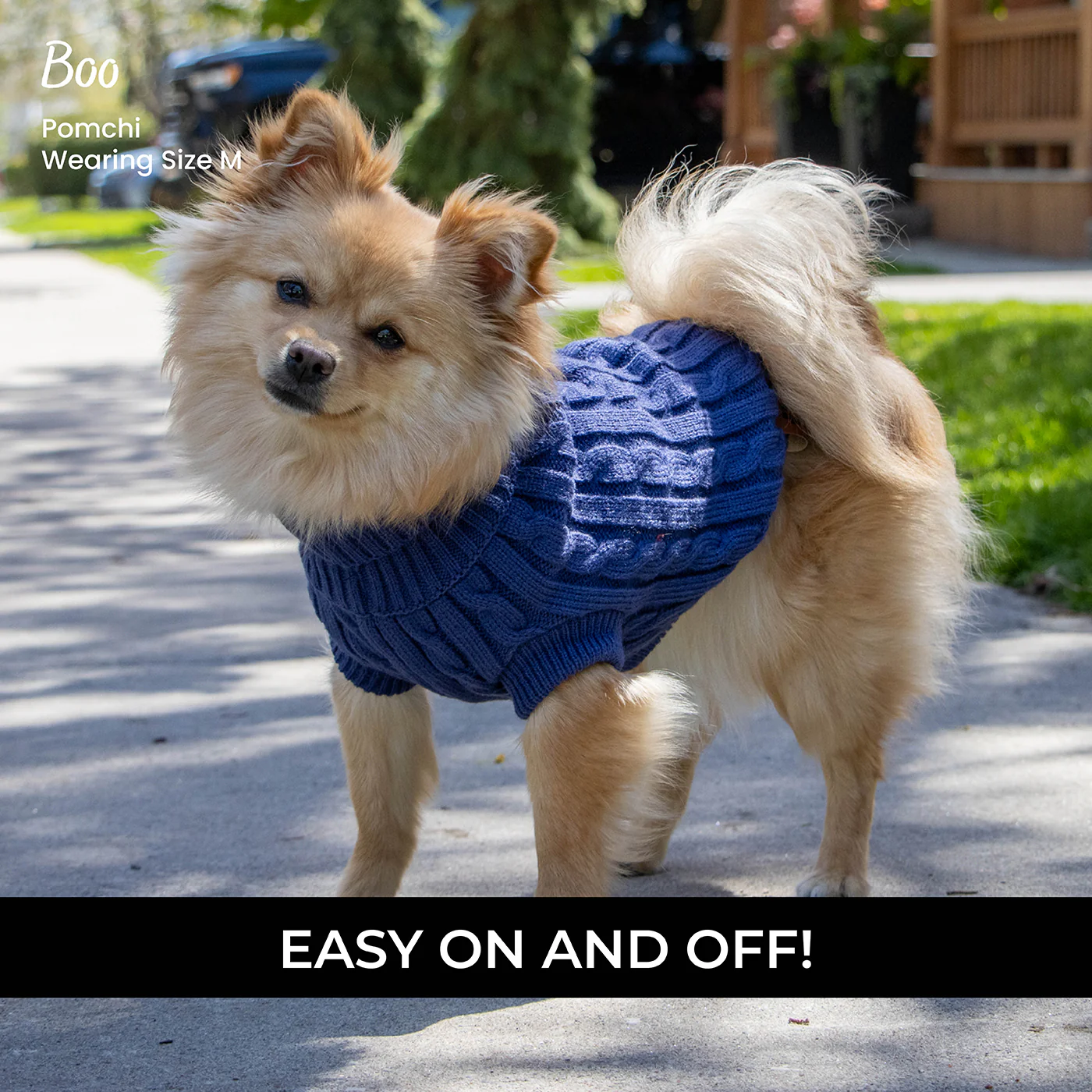 Shedrow K9 Brentwood Cable Knit Dog Sweater - Image 40