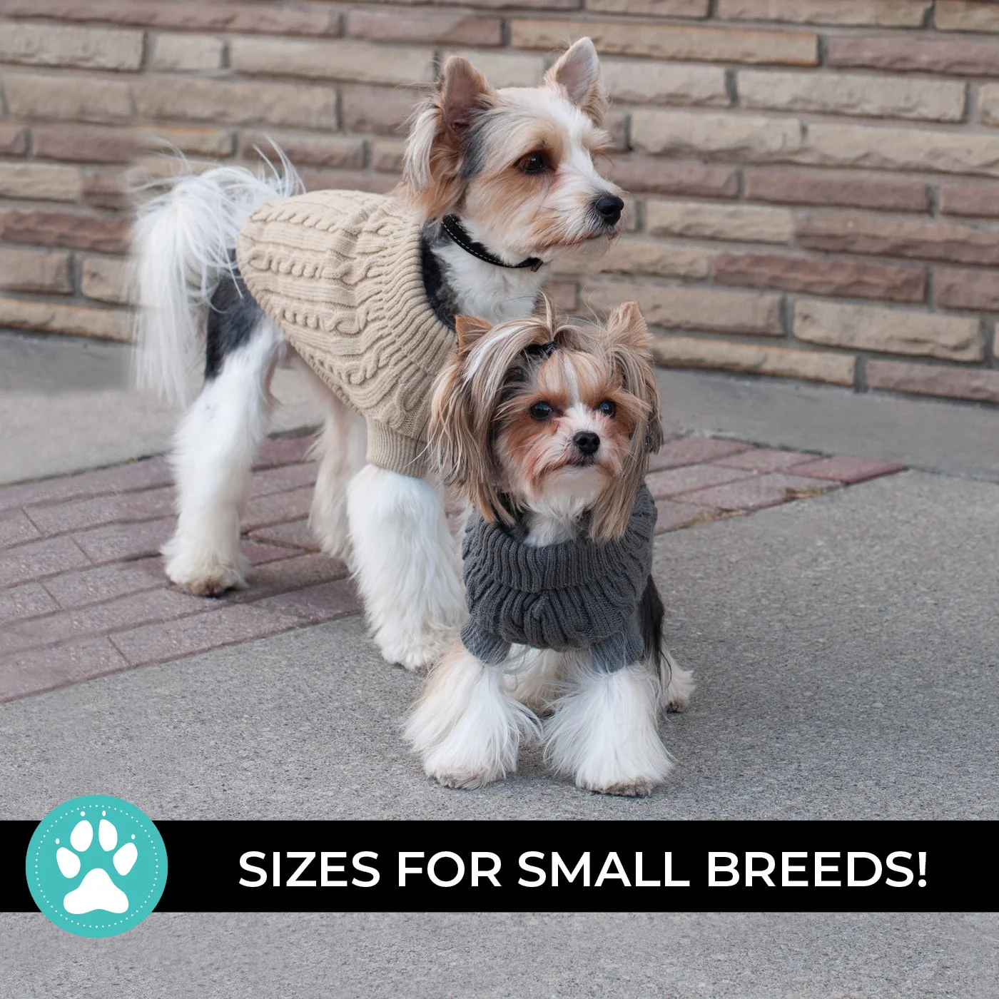 Shedrow K9 Brentwood Cable Knit Dog Sweater - Image 9