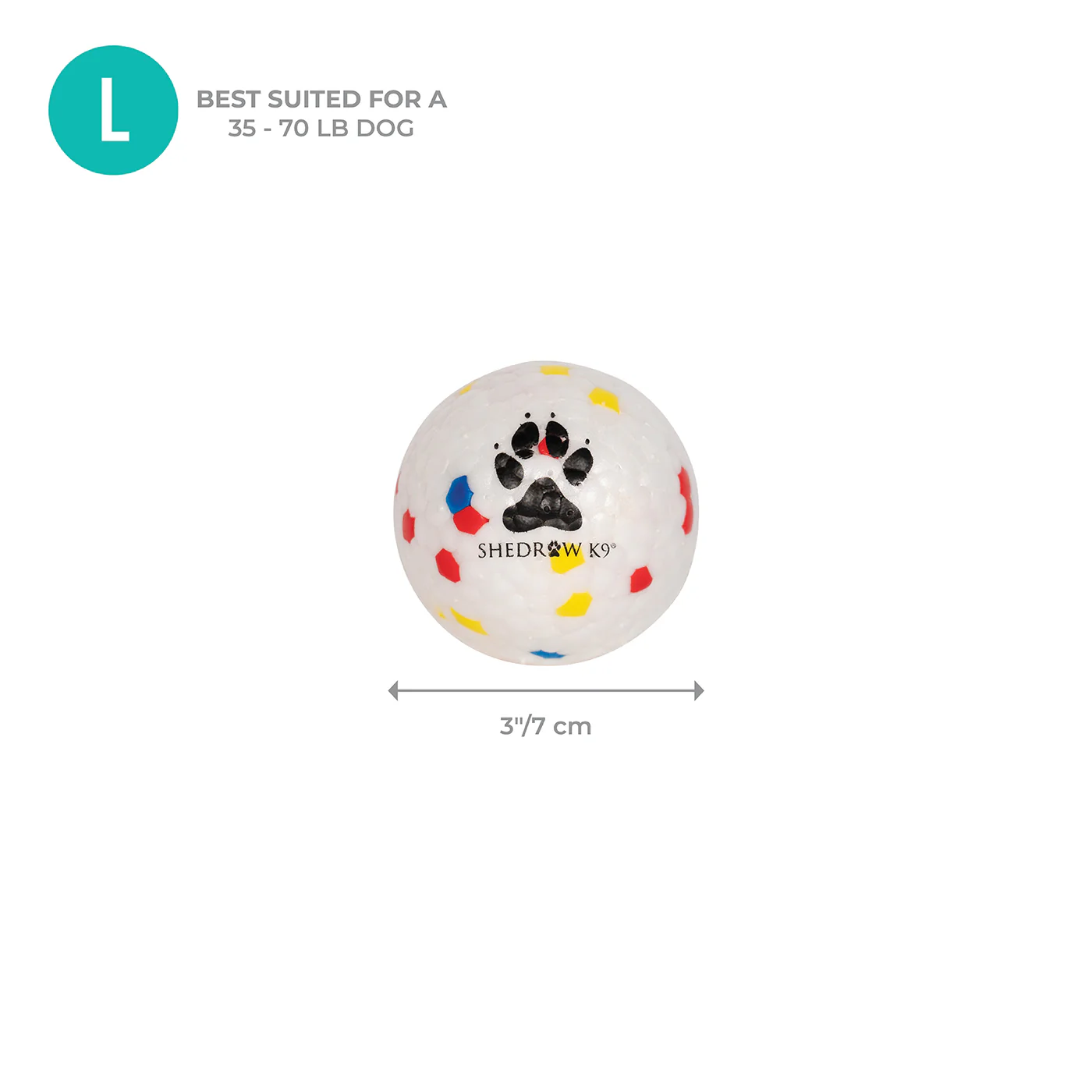 Shedrow K9 FlexiPlay Ball - Image 2
